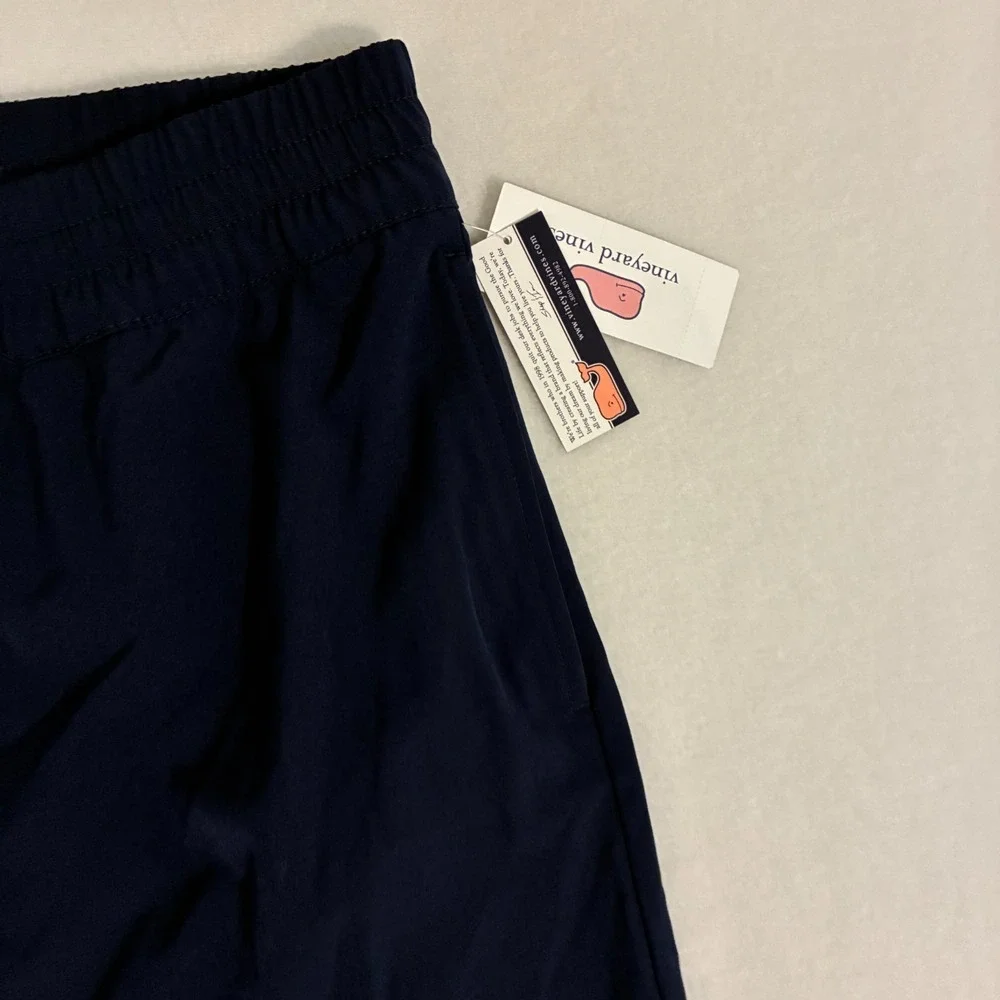 NWT Vineyard Vines Golf Pant Mens L Performance Elastic Waist Pull On Preppy‎